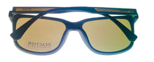 Load image into Gallery viewer, Kenneth Cole Reaction Mens Sunglass Matte Black Plastic Square, KC1415. 2X

