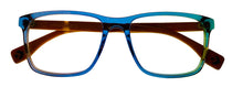 Load image into Gallery viewer, Converse Mens Blue Crystal Soft Rectangle Plastic Frame A236. 54mm
