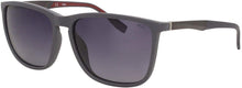 Load image into Gallery viewer, Fila SF9248 GFSP Sunglasses Men's Grey/Grey Polarized Lenses Square 58mm Fila
