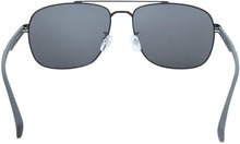 Load image into Gallery viewer, Fila SF8493 531P Sunglasses Men's Black-Grey/Grey Polarized Lenses Pilot 60mm
