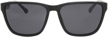 Load image into Gallery viewer, Fila SF8497 U28P Sunglasses Men's Black/Grey Polarized Lenses Rectangular 58mm Fila
