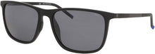 Load image into Gallery viewer, Fila SF9247 U28P Sunglasses Men's Black/Grey Polarized Lenses Square 58mm
