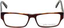 Load image into Gallery viewer, John Varvatos Designer Eyeglasses V332 in Amber-Tortoise 56mm DEMO LENS
