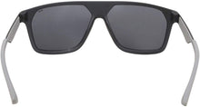Load image into Gallery viewer, Fila SF8496 U28P Sunglasses Men's Black-Grey/Grey Polarized Lenses Square 59mm Fila
