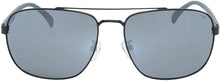 Load image into Gallery viewer, Fila SF8493 531P Sunglasses Men's Black-Grey/Grey Polarized Lenses Pilot 60mm
