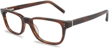 Load image into Gallery viewer, Jones New York Mens Soft Rectangle Brown Plastic Eyewear Frame. J518 . 47mm Jones New York
