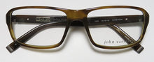 Load image into Gallery viewer, JOHN VARVATOS V340 Eyeglasses Olive Horn 55-16-0 John Varvatos
