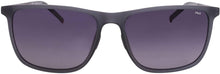 Load image into Gallery viewer, Fila SF9247 4G0P Sunglasses Men's Grey/Grey Polarized Lenses Rectangular 58mm
