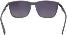 Load image into Gallery viewer, Fila SF9248 GFSP Sunglasses Men's Grey/Grey Polarized Lenses Square 58mm Fila
