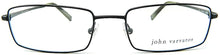 Load image into Gallery viewer, John Varvatos Designer Eyeglasses V130 in Black 54mm DEMO LENS
