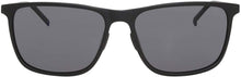 Load image into Gallery viewer, Fila SF9247 U28P Sunglasses Men's Black/Grey Polarized Lenses Square 58mm
