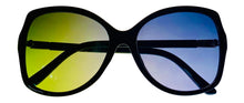 Load image into Gallery viewer, Kenneth Cole Reaction Black Rectangle Womens Plastic Sunglass, KC1408. 1B
