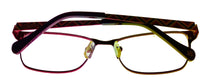Load image into Gallery viewer, Lucky Brand Mens Red Soft Rectangle Metal Frame Tides 54mm

