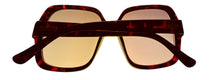 Load image into Gallery viewer, Kenneth Cole Reaction Womens Tortoise Square Plastic Sunglass KC1412. 52B
