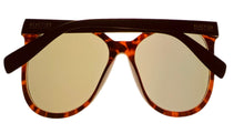 Load image into Gallery viewer, Kenneth Cole Reaction Womens Cat Eye Tortoise Plastic Sunglass KC1411. 52N

