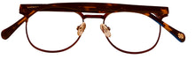 Load image into Gallery viewer, Lucky Brand Mens Ophthalmic Eyeglass Round Brown Metal D306. 49mm
