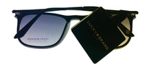 Load image into Gallery viewer, Lucky Brand Mens Matte Black Plastic Rectangle Sunglass, Gradient Lens Alexander
