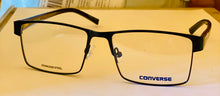 Load image into Gallery viewer, Converse Mens Black Ophthalmic Soft Rectangle Metal Frame A224 53mm
