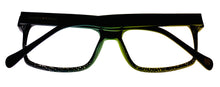 Load image into Gallery viewer, Lucky Mens Ophthalmic Black Soft Rectangle Plastic Frame D401 55mm
