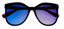 Load image into Gallery viewer, Kenneth Cole Reaction Womens Cat Eye Black Tortoise Plastic Sunglass KC1411. 1B
