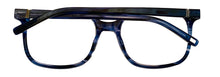 Load image into Gallery viewer, Jones New York Mens Rectangle Mens Navy Plastic Eyewear Frame, J524 56mm
