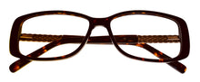 Load image into Gallery viewer, Jones New York Ophthalmic Mens Rectangle Tortoise Plastic Frame, J746. 54mm
