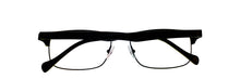 Load image into Gallery viewer, Lucky Mens Ophthalmic Soft Rectangle Metal Frame Emery Black 50mm
