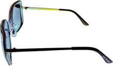 Load image into Gallery viewer, Isaac Mizrahi Womens Crystal Grey Square Plastic Sunglass IM31253 GR Isaac Mizrahi
