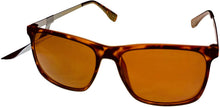 Load image into Gallery viewer, Converse Mens Matte Tortoise Plastic Rectangle Sunglass, Brown Lens H115
