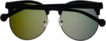 Load image into Gallery viewer, Converse Mens Soft Round Black Metal Sunglass, Flash Lens H083
