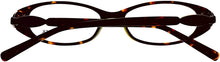 Load image into Gallery viewer, Jones New York Womens Tortoise Plastic Rectangle Eyewear J217 49mm Jones New York
