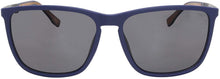 Load image into Gallery viewer, Fila SF9248 V15P Sunglasses Men's Blue/Grey Polarized Lenses Square 58mm Fila
