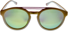 Load image into Gallery viewer, Fila Mens Matte White, Red Double Top Bar Soft Round Sunglass SF9334 6VCR
