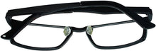 Load image into Gallery viewer, Electric Mens Satin Black Rectangle Metal Eyewear Frame 9Volt.5 EV4702900 Electric
