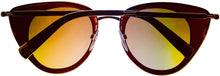 Load image into Gallery viewer, Escada Womens Butterfly Plastic Sunglasses Brown Gold SES403 700 47 Escada
