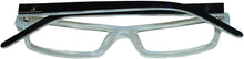 Load image into Gallery viewer, Electric Mens Black n White Rectangle Plastic Eyewear Frame KO.5 EV02600400 Electric
