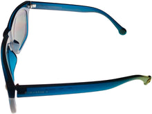 Load image into Gallery viewer, Converse Mens Teal Plastic Soft Square Sunglass, Smoke Lens H071
