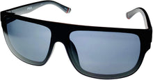 Load image into Gallery viewer, Fila Mens Matte Black Rectangle Shield Plastic Wrap Sunglass, Smoke Lens SF9336 0U28
