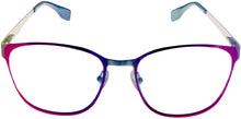 Load image into Gallery viewer, Converse Womens Soft Square Metal Eyewear Frame A221 52mm Pink Silver Converse

