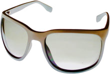 Load image into Gallery viewer, Converse Mens Matte White Gray Rectangle Wrap Plastic Sunglass, H118 Converse
