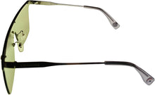 Load image into Gallery viewer, Converse Mens Flat Front Mount Gunmetal/Metal Shield Sunglass, Smoke Flash Lens H119
