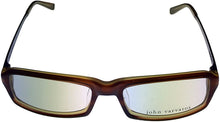 Load image into Gallery viewer, John Varvatos Mens Tan Plastic Rectangle Eyewear Frame JV324 54 John Varvatos
