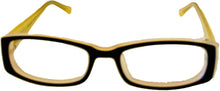 Load image into Gallery viewer, Cosmopolitan Women's Black Plastic Rectangle Eyewear Frame Plushed Lips 50mm
