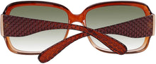 Load image into Gallery viewer, Esprit Women's ET 19451 573 Sunglasses Brown Fade Rectangle Plastic Esprit
