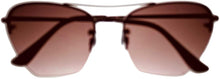 Load image into Gallery viewer, Isaac Mizrahi Womens Rose Rimless Square Sunglass IM31252 RO Isaac Mizrahi
