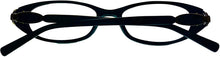 Load image into Gallery viewer, Jones New York Women's Black Rectangle Plastic Eyewear Frame 49mm Jones New York
