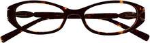 Load image into Gallery viewer, Jones New York Womens Tortoise Plastic Rectangle Eyewear J217 49mm Jones New York
