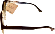 Load image into Gallery viewer, Fila Mens Matte Matte Black Silver Front Soft Round Sunglass SF9945. 581 Fila
