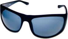 Load image into Gallery viewer, Fila Mens Matte Black Rectangle Plastic Wrap Sunglass SF9347 OU28
