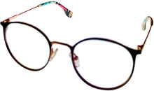Load image into Gallery viewer, Converse Mens Soft Round Metal Black Rose Gold Eyewear Frame Q205 50mm Converse
